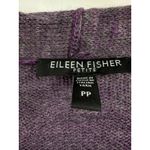 Eileen Fisher  Petite Purple Alpaca Wool Blend Open Front Cardigan Sweater PP Photo 1