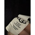 UGG  Fremont Fluffy Black Cardigan Long Sleeve Front Jacket Casual Size M Women Photo 4