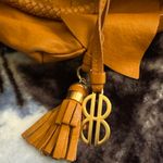 Bill Blass  Mustard Shoulder Bag with Bow Accent Photo 2