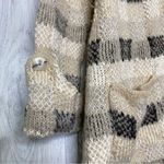 Anthropologie Far Away From Close Bent Plaid Duster Cardigan size M Medium Photo 6