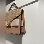 ALDO Tan and Cream Satchel with Textured Design Photo 2