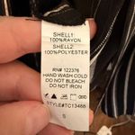 Mustard Seed NWOT Flowy V Neck Plunge Tie Striped Lace Bodysuit w/ Bell Sleeves Photo 8