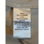 London Times Beige Crochet Lace Sleeveless Collared Dress Size 4 Belted Neutral Photo 8