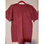 Gildan Half Hood Half Holy Red Graphic T-Shirt Short Sleeve Unisex M Cotton Blend Relax Photo 2