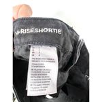 American Eagle  360 super stretch hi-rise‎ shortie black shorts Photo 4