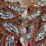 Jovani GORGEOUS NWT Beaded Red Evening Gown READ DESCRIPTION Photo 6