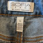 Sofia by Sofia Vergara Chi High Waist Denim Shorts Size‎ 6 Blue Photo 3