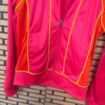 Johnny Was  Orange And Pink Embroidered Jacket Size Medium Photo 4