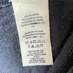 Free People  Milan Crushed Velvet Top Women Size Large Gray Long Sleeve Photo 2