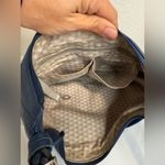 Brighton  Barbados Ziptop Hobo Bag Midnight Leather Braided Strap GUC Photo 6