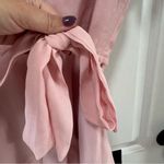 Lulus  Sweet Like You NWT size Large Blush Pink Ruffled‎ Mini Dress Short Sleeve Photo 6