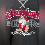 Disney Grumpy Top Authentic Black Tee Shirt Embroidered Sz Sm Disneyland Fantasy Photo 2