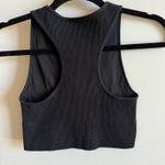 Gilly Hicks Cropped Tank Top Black Photo 1