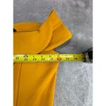 Gracia Golden Yellow Sheath Dress Womens Small Zip Sleeveless Photo 6