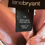 Lane Bryant  Linen Blend Blazer‎ Photo 4