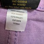 Torrid Disney Princess x Shorts 24 Little Mermaid Purple Mid Rise Cuffed Denim Photo 4