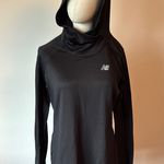 New Balance Black Long Sleeve Relaxed Hoodie Photo 0