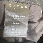 Risen Margo Rhinestone Embellished Mid Rise Crop Straight Jeans Chain Detail 1XL Black Size undefined Photo 8