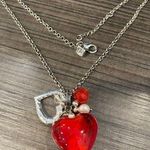 NIIICE necklace with a charming red heart Photo 0