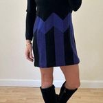 St. John Vintage by Marie Gray Black/Purple Knit Long Sleeve Dress Photo 12