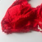 Aerie NWT  Real Good Floral Lace Padded Balconette Bra Red Size Small S NEW Photo 1