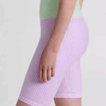 Terez Like New  Color Block Checkered
Bike Shorts Size Small Photo 2