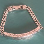 Brighton Silver Plated “Believe In Yourself” Inspirational ID Chain Bracelet Photo 9