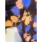 Hofmann Copenhagen Black Purple Printed 100% Silk Long Sleeve Mini Dress Size S Photo 5