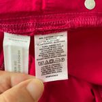 Loft High Rise Wide Leg Jeans in Magenta Dark Pink Size 6/28 Photo 7