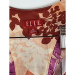 Elle Floral Dress Sleeveless Orange Pink Red Party Casual Sun Dress xs Photo 4