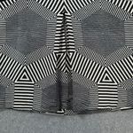 HD in Paris Anthropologie Geometric Sleeveless Top Women's Small Black/White Photo 7