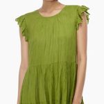 ARITZIA WILFRED Tiered Babydoll Dress Green Size L Photo 1
