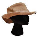 VTG Winfield Cover Co Brown Suede Leather Cowboy Hat Men Women Large Western Photo 1