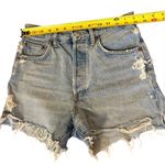 AGOLDE Dee Short In Muse Distressed Denim High Waisted Womens Size 27 Photo 8