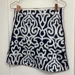 Gretchen Scott  Navy and white printed skort size extra small Photo 0