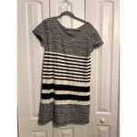 Maeve  Anthropologie Striped Boat Neck Short Sleeve Tunic Dress Size Medium Photo 1