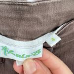 Lulus Lulu B Brown Capri Shorts Eyelet Detail Cotton Blend Women's Size 4 Photo 2