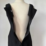 All that jazz Vintage 90s Black Sleeveless Embroidered Sheath Dress Photo 4