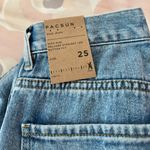 PacSun Medium Blue Asymmetrical Dad Jeans Photo 5