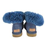 UGG  Bailey Button II Boots Navy Blue Sheepskin Fur Lined Short Womens 7 1016226 Photo 4