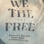 Free People Tinsley Baggy High Rise Jeans 90s Grunge Dirty Wash NWT 27 Short Photo 12