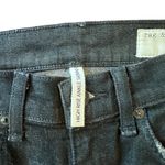 Rag and Bone  High Rise Ankle Skinny Jeans Black Busted Knee Size 26 Distressed Photo 3