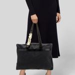 Moschino Large Black Nylon Tote Photo 1