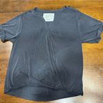 Anthropologie Lounge Wear Top Women XS Oversized Boxy Comfy Stretchy Loose Cozy Photo 0