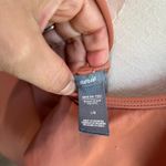 Aerie  Ruffle Low Back One Piece Tan Terracotta One Piece Bathing Suit Size L Photo 5