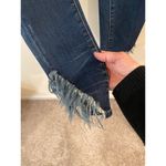Dear John Jeans Women Size 27 High Waisted Skinny Frayed Hem Blue Denim Stretch Photo 7