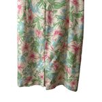 Ann Taylor Ivory Floral 100% Silk Sleeveless Sheath Dress Women's 10 Petite 10P Photo 4