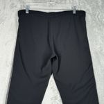 Vince Pants Women Large Black Tuxedo Jogger Lounge Athleisure Neutral Minimalist Photo 4