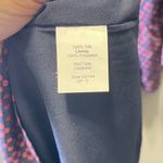 Madewell  Women's Silk‎ Bell-Sleeve Painted Clover Purple Dress Size 2 Photo 5