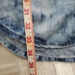 Urban Outfitters 𝅺Life in Progress LARGE  Blue Acid Wash Shirt dress Boho Belted Photo 11